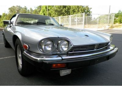 Jaguar xjs convertible v12 southern owned heated leather seats no reserve only