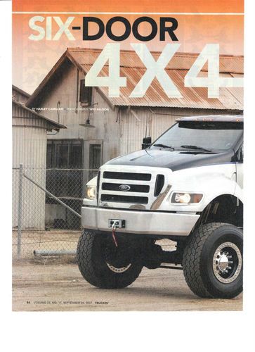 Purchase used Ford F650 truck, super truck, limo, 6 door ...