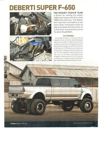 Purchase Used Ford F650 Truck Super Truck Limo 6 Door