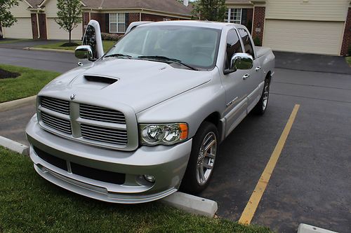 2005 dodge ram 1500 srt10,  quad cab, very low mileage, very clean and, few made