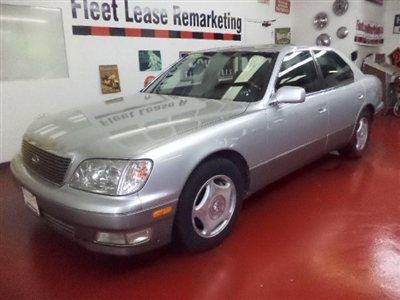 No reserve 1998 lexus ls 400, leather, moonroof, dual pwr heated seats