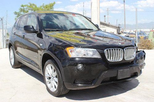 2013 bmw x3 xdrive28i damaged salvage only 8k miles like new runs priced to sell