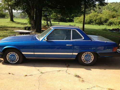 1976 mercedes-benz 450sl base convertible 2-door 4.5l