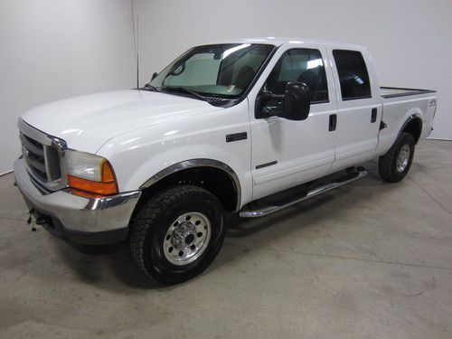 01 ford f250 7.3l v8 turbo diesel auto 4x4 crew short xlt colo owned 80 pics