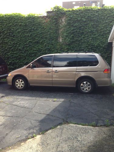 2003 honda odyssey exl with leather and dvd