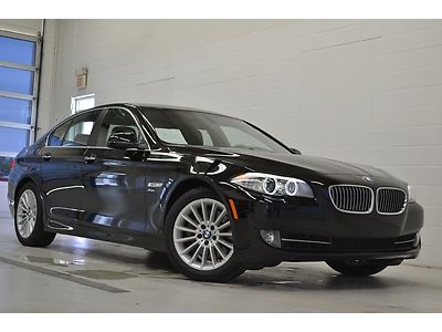11 bmw 535xi premium cold weather navigation xenon leather moonroof 19k finance