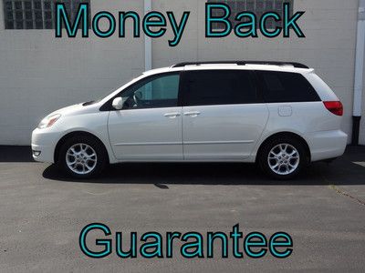 Toyota sienna xle fwd leather heated seats rear ac cont power doors no reserve