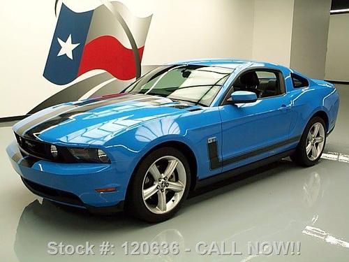 2010 ford mustang gt premium 5-speed htd leather 10k mi texas direct auto
