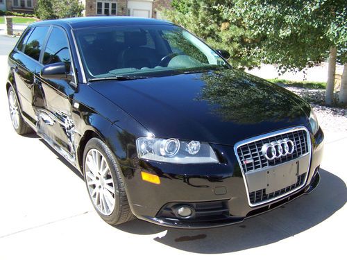 2007 audi a3 s-line repairable clean title rebuildable easy fixer damaged