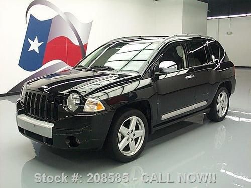 2009 jeep compass limited sunroof htd leather 57k miles texas direct auto