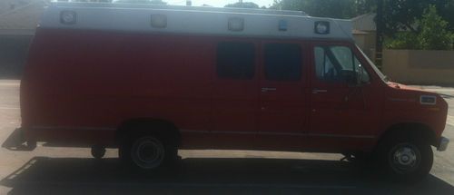 Ambulance diesel van