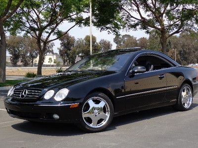 '01 mbz cl 500 amg sport coupe  ..  calif car  ..  low low miles  .. none nicer