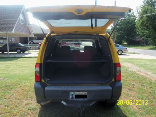 2001 Nissan Xterra XE Yellow Sport Utility 4-Door 3.3L, image 15