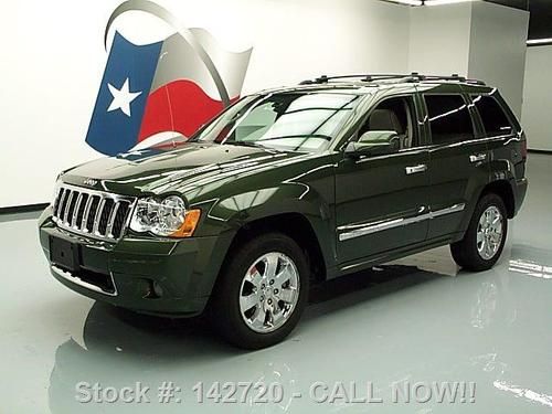 2008 jeep grand cherokee overland 4x4 hemi nav only 43k texas direct auto