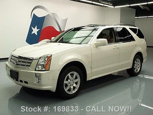 2007 cadillac srx v6 7pass htd leather pano sunroof 64k texas direct auto