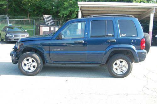 2002 jeep liberty limited sport utility 4-door 3.7l