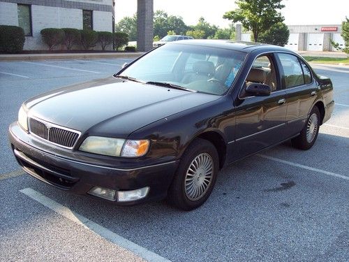 Purchase Used 1998 Infiniti I30 4 Door Sedan Black Tan Leather Moonroof Alloys Cd W Bose In Wilmington Delaware United States