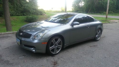 2003 infiniti g35 coupe 3.5l - bose sound - no reserve! 100% goes to charity!!!