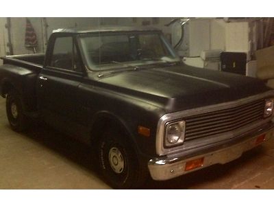 Rare 1970 c-10 ordered with a v6 engine on the v8 transmission