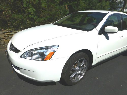 2004 honda accord lx sedan 4-door 3.0l, superb condition, 53,000 miles, white