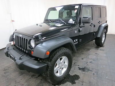 2008 jeep wrangler x 4x4 low reserve power windows locks hard and soft top clean