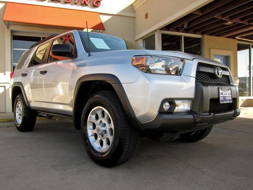 2010 toyota 4runner trail 4x4, navigation, dvd, moonroof, leather, more!