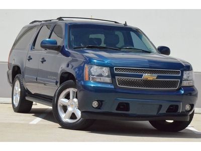 2007 suburban ltz 4x4 leather s/roof tv/dvd htd seats hwy miles $599 ship