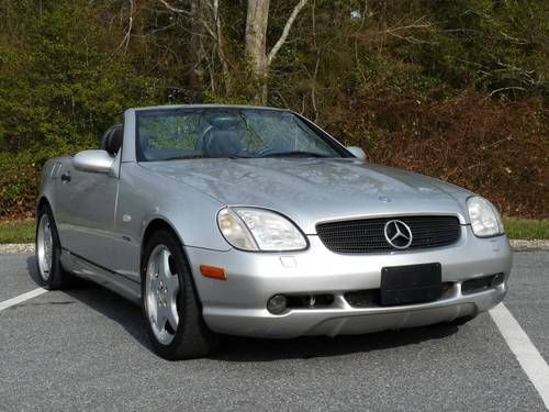 ~~99~mercedes~slk230~kompresor~5spd~manual~convertible~nice~88k~no reserve~~