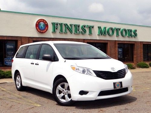 2013(13)toyota sienna le warranty only 5000 miles alloy wheels spoiler save huge