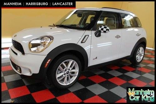 Mini cooper countryman s all4 awd, moon roof, bluetooth, heated leather.
