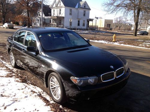 2004 bmw 745i base sedan 4-door 4.4l