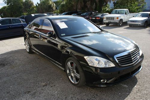 2008 mercedes-benz s550 rwd runs and drives great rebuildable rear end damage