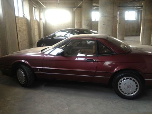 1987 cadillac roadster! low mileage! rust free!