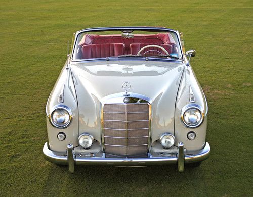 1961 mercedes 220se cabriolet: beautifully presented original w128 example