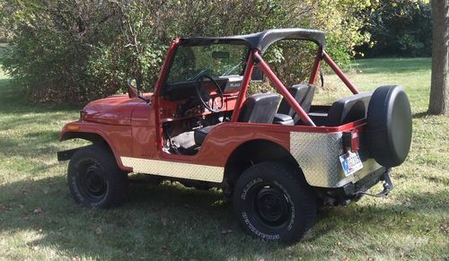 1982 jeep cj5 base sport utility 2-door 4.2l-soft top/bikini-stock jeep-nice!