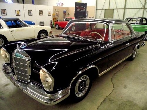 1963 mercedes 220se coupe from sunny southern california