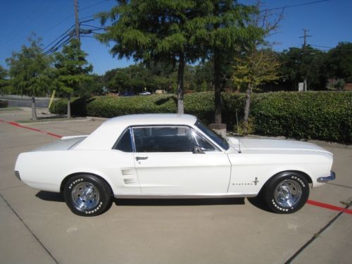 1967 ford mustang coupe 289 auto w/ ac &amp; powersteering