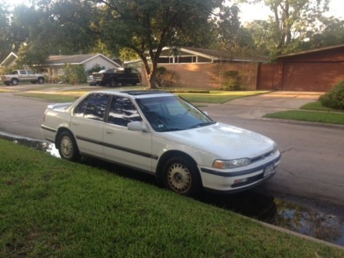 Clean low mileage 1991 hond accord ex