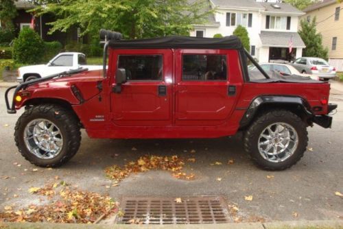 1998 h1 soft top. multiple extras. two tops and 2 sets of wheels  lots of extras