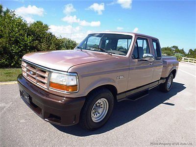 1994 f150 xlt flare side clean carfax 5.0 v8 florida truck rare limited edition