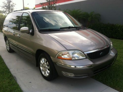 03 windstar limited - one owner - perfect autocheck - 100% florida van - loaded