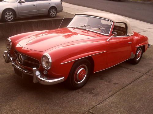 1957 mercedes 190sl  all original  second owner since early 70's 53.000 miles