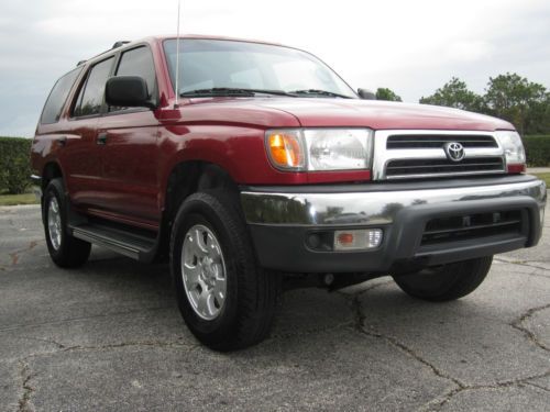 1999 toyota 4runner 4x4  5 speed manual ,(2.7 l)4 cylinders