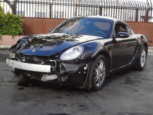 2008 porsche cayman damaged salvage fixer loaded priced to sell export welcome!!