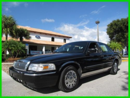 07 black 4.6l v8 crown vic 6-passenger sedan *keyless entry*chrome fender flares