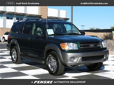 04 toyota sequoia leather sun roof tow package heated seats running boards