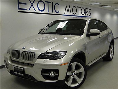 2009 bmw x6 awd!! nav pdc hud a/c&amp;htd-sts ent-pkg shades xenons 1-owner 20&#034;whls