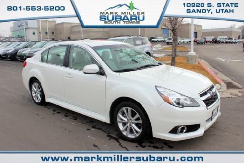 2.5l white limited package awd auto leather 1 owner heated seats sunroof