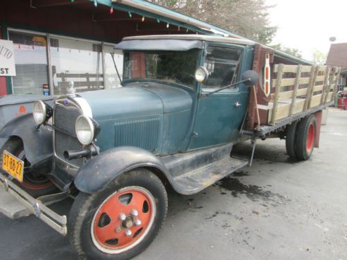 1930 ford aa flat bed