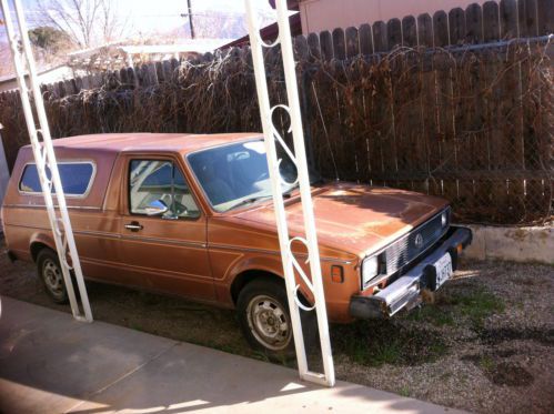 1981 vw rabbit caddy truck 1.6l diesel